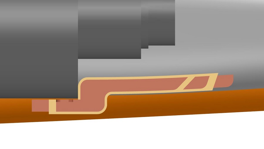 CAD side view