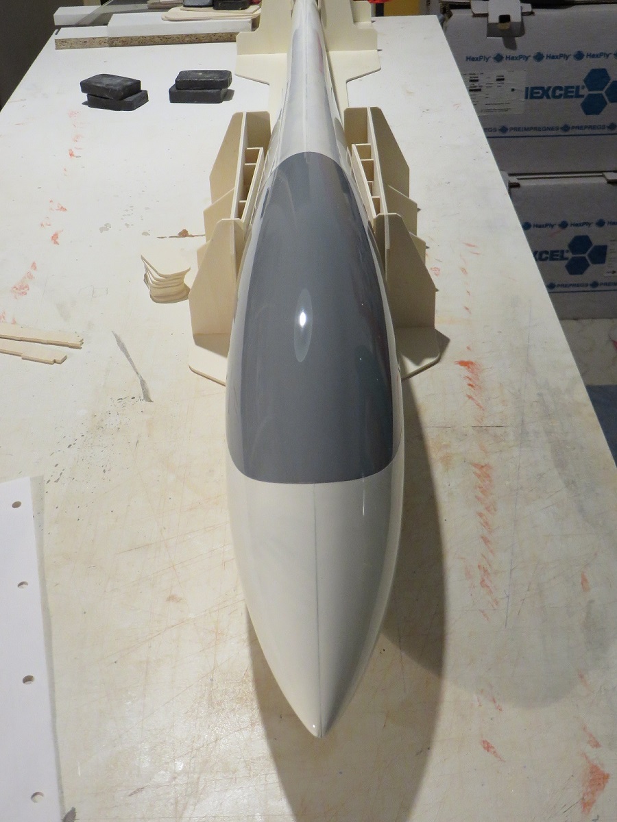 Another view of the canopy and the jig