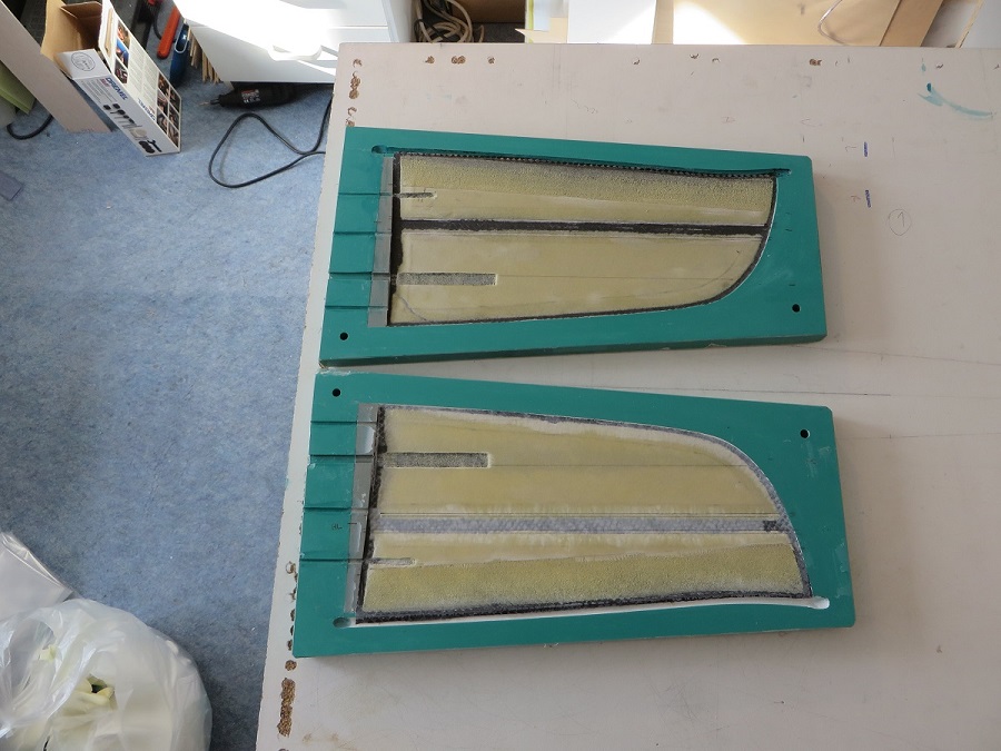 Lower and upper laminate