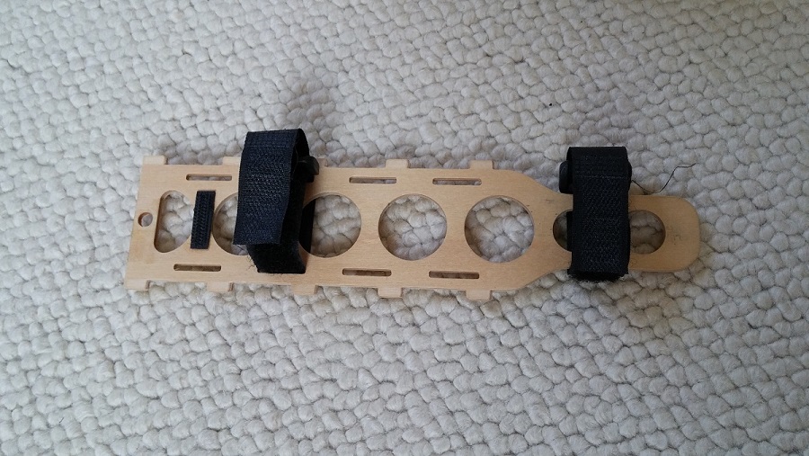 The removable battery plate